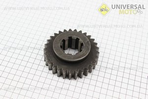 Шестерня 2 передачі вихідного валу Z = 29/8, d = 38, D = 98 (200.37.135-1). Китай (Запчастини на мінітрактор Донг Фенг / UM6150-V92)