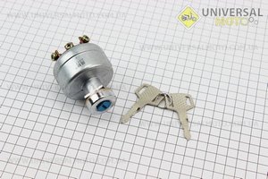 Замок запалювання DongFeng 240-254 (JK406B). Китай (Запчастини на мінітрактор Донг Фенг / UM6151-V36)