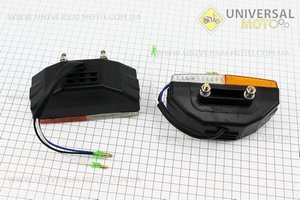 Фара передня (габарит / поворот) комплект 2шт DongFeng. Китай (Запчастини на мінітрактор Донг Фенг / UM6153-V28)