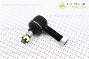 Наконечник рульової М18, М14 праая різьба. Китай (Запчастини на мінітрактор Донг Фенг / UM6153-V55)