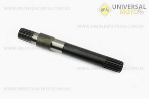 Вал зчеплення L = 300мм, Z = 16 Foton 244, ДТЗ 244, Jinma 244/264. Китай (Запчастини на мінітрактор Foton / UM6170-V02)