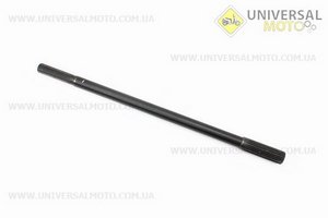 Вал привода переднего моста длинной 600мм, Z=19/15 Foton 244, Jinma 244/264 (TE254.424A.1-02). Китай (Минитрактор Foton и Минитрактор Jinma / UM6170-V10)
