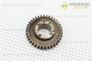 Шестерня відома валу відбору потужності Z = 32/37 Foton 244, Jinma 244/264. Китай (Запчастини на мінітрактор Foton / UM6170-V96)