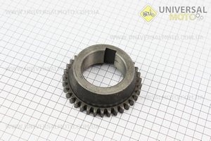 Шестерня 2 передачі відома Z = 35 Foton 354/404 (300.371-03). Китай (Запчастини на мінітрактор Foton / UM6172-V15)