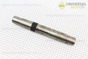 Вал підйомнику під шпонку L = 297мм Xingtai 120 (14.55.309). Китай (Запчастини на мінітрактор Xingtai / UM6180-V10)