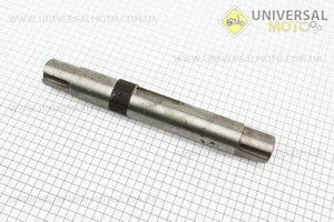 Вал підйомнику під шпонку L = 297мм Xingtai 120 (14.55.309). Китай (Запчастини на мінітрактор Xingtai / UM6180-V10)