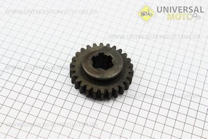 Шестерня приводу масляного насосу Z = 6/26 Xingtai 120/220 (14D.54.203). Китай (Запчастини на мінітрактор Xingtai / UM6181-V20)