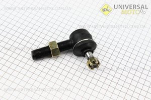 Наконечник рульової М18, М12 ліве різьблення Xingtai 220 (160.31.019). Китай (Запчастини на мінітрактор Xingtai / UM6181-V55)