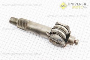 Вал рульового механізму з підшипником Z = 36 (нового зразку) Jinma 200/204/240/244 (184.40.013). Китай (Запчастини на мінітрактор Jinma / UM6200-V19)
