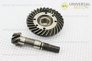 Шестерні конічні переднього мосту, що веде Z = 8/15 + відома Z = 30 комплект Jinma 244. Китай (Запчастини на мінітрактор Jinma / UM6200-V49)