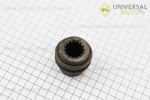 Муфта включення валу відбору потужності L = 43мм, Z = 15 Jinma 200/204/240/244 (160.37.149). Китай (Запчастини на мінітрактор Jinma / UM6200-V71)