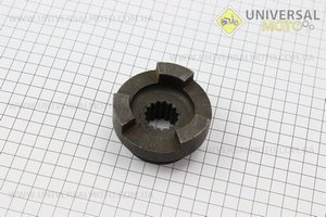 Муфта рухлива додаткової КПП Z = 15 Jinma 200/204/240/244 (184.37.338). Китай (Запчастини на мінітрактор Jinma / UM6200-V74)