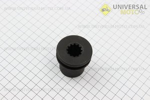 Муфта шліцьова валу переднього мосту Z = 12 Jinma 200/204/240/244. Китай (Запчастини на мінітрактор Jinma / UM6200-V76)