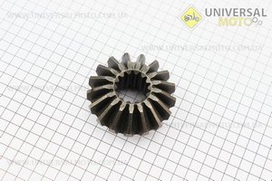 Шестерня конічна відома вертикального валу переднього мосту Z = 14/17 Jinma 200/204/240/244 (184.31.115). Китай (Запчастини на мінітрактор Jinma / UM6201-V52)