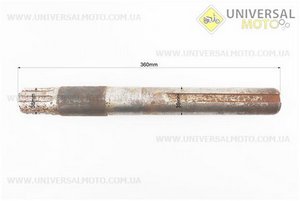 КПП - Піввісь 8 шліців, L = 360мм, D = 39мм 101-2 (можливий незначний наліт). Китай (Запчастини на мотоблок з двигуном 175 и 195N / UM6240-V32)