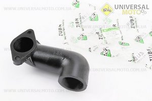 Труба вихлопна (коліно) R195NM. Viper (Запчастини на мотоблок з двигуном 190 и 195N / UM6240-V49)