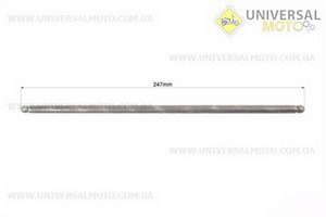 Штанга 247мм R195NM. Китай (Запчастини на мотоблок з двигуном 190 и 195N / UM6240-V63)