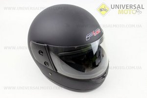 Шлем закрытый 825-2 S- Черный матовый. F-2 (Шлем / UM3013-V66)