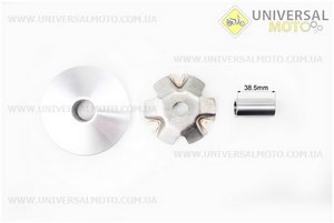 Варіатор передній+втулка+крильчатка комплект. TMMP (Запчастини до 4Т скутера / UM3096-V13)