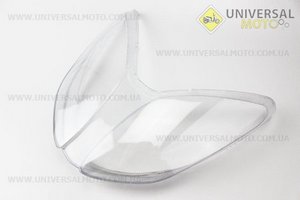 Пластик - "скло" фари передньої. Китай (Запчастини на скутер Viper Storm / UM3170-V89)