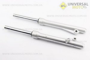 Амортизатор передній (пір'я), лівий, правий. комплект 430мм (під бараб. гальм.). Китай (Запчастини на скутер Viper Active / UM3202-V48)