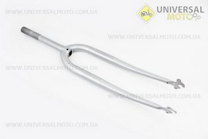 Вилка 28" с резьбой 1" (25,4мм), шток 200мм, черный металлик