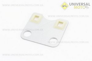 Пластина напрямна штанг 168F/170F Тип №1. Китай (Запчастини на мотоблок з двигуном 168F / UM6010-V48)