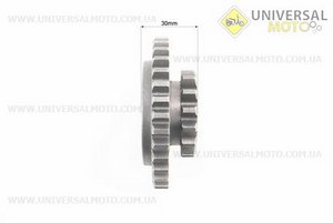 КПП - Шестерня первинного валу 81-1 Z = 15x33. Китай (Запчастини на мотоблок з двигуном 175 и 195N / UM6043-V69)